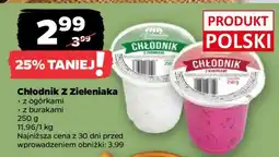 Netto Chłodnik z Zieleniaka oferta