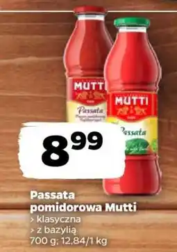 Netto Passata pomidorowa Mutti oferta