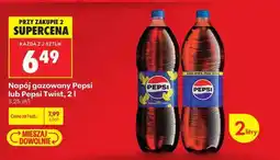 Biedronka Napój gazowany Pepsi lub Pepsi Twist, 2 l oferta