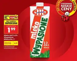 Biedronka MLEKO UHT 3,2 WYPASIONE MLEKOVITA 1 L oferta