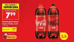 Biedronka Napój gazowany Coca-Cola, 2,5 l oferta