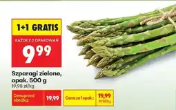 Biedronka Szparagi zielone Opak. 500 g oferta