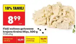Biedronka Flaki wołowe gotowane krojone Kraina Mies 500 g oferta
