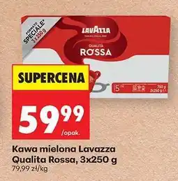 Biedronka Kawa mielona Lavazza Qualita Rossa, 3x250 g oferta