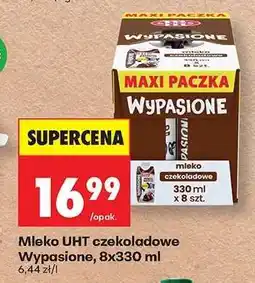 Biedronka Mleko UHT czekoladowe Wypasione, 8x330 ml oferta