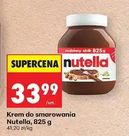 Biedronka Krem do smarowania Nutella 825 g oferta