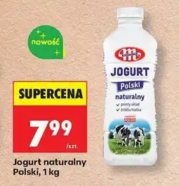Biedronka Jogurt naturalny Polski, 1 kg oferta