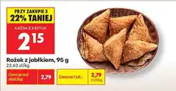 Biedronka Rożek z jabłkiem , 95 g oferta