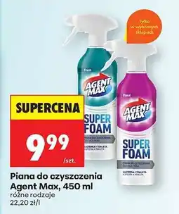 Biedronka Piana do czyszczenia Agent Max, 450 ml oferta