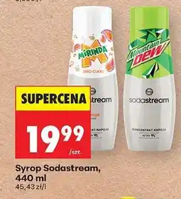 Biedronka Syrop Sodastream, 440 ml oferta