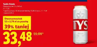 Lidl Tyskie Gronie oferta