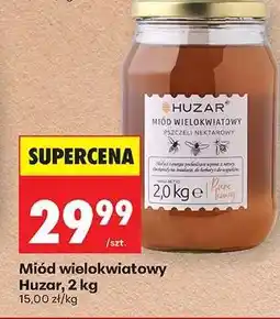 Biedronka Miód wielokwiatowy Huzar 2 kg oferta