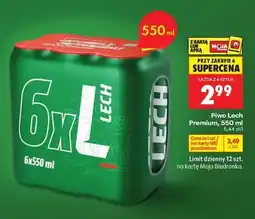 Biedronka Piwo Lech Premium, 550 ml oferta