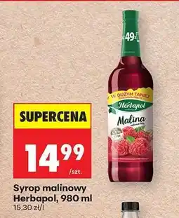 Biedronka Syrop malinowy Herbapol 980 ml oferta