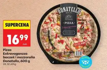 Biedronka Pizza Extravaganzza boczek i mozzarella Donatello , 600 g oferta