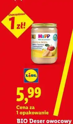 Lidl BIO Deser owocowy oferta