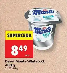 Biedronka Deser Monte White XXL 400 g oferta