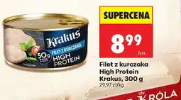 Biedronka Filet z kurczaka High Protein Krakus, 300 g oferta