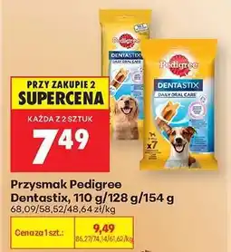 Biedronka Przysmak Pedigree Dentastix, 110 g/128 g/154 g oferta