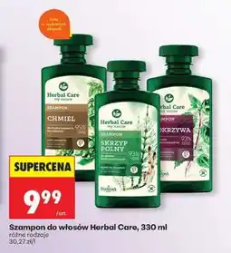 Biedronka Szampon do włosów Herbal Care, 330 ml oferta