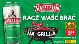 Biedronka PIWO KASZTELAN NIEPASTERYZOWANE 500 ML oferta