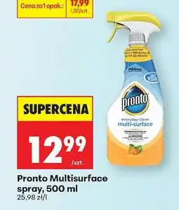Biedronka Pronto Multisurface spray, 500 ml oferta