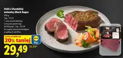 Lidl Stek z irlandzkiej wołowiny Black Angus oferta
