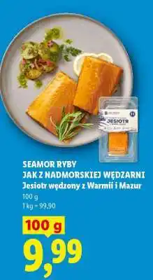 Lidl Jesiotr wędzony z Warmii i Mazur oferta