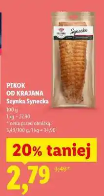 Lidl Pikok od Krajana Szynka Synecka oferta