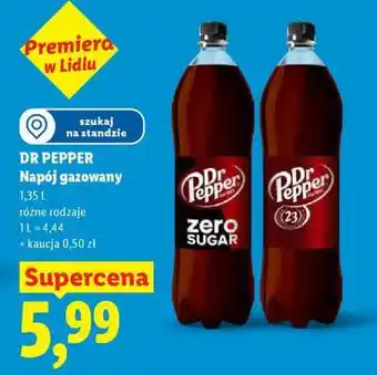 Lidl DR PEPPER Napój gazowany oferta