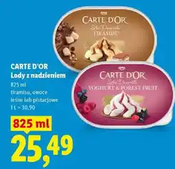 Lidl CARTE D'OR Lody z nadzieniem oferta