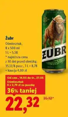 Lidl Żubr oferta