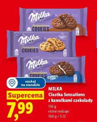 Lidl MILKA Ciastka Sensations oferta