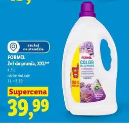 Lidl FORMIL Żel do prania, XXL oferta