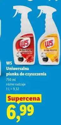 Lidl W5 Uniwersalna pianka do czyszczenia oferta