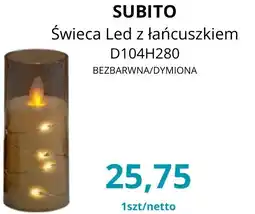 Triomen Subito Świeca Led z łańcuszkiem oferta
