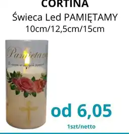 Triomen Cortina Świeca Led Pamiętamy oferta