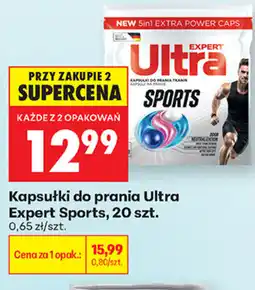 Biedronka Kapsułki do prania Ultra Expert Sports oferta