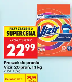 Biedronka Proszek do prania Vizir oferta
