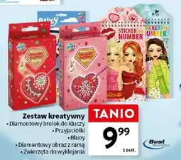 Intermarche Zestaw kreatywny diamentowy brelok do kluczy Best Service oferta