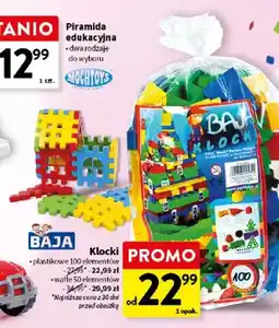 Intermarche Klocki plastikowe 100 elementów BAJA oferta