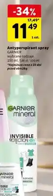 Intermarche Antyperspirant spray Garnier oferta