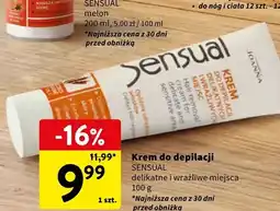 Intermarche Krem do depilacji SENSUAL delikatne i wrażliwe miejsca oferta