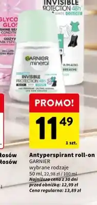Intermarche Antyperspirant roll-on Garnier oferta