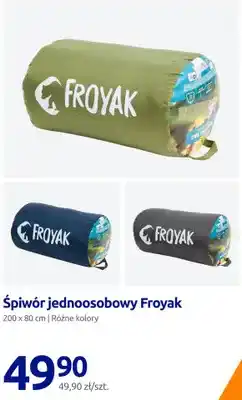 Action Śpiwór jednoosobowy Froyak 200x80cm oferta