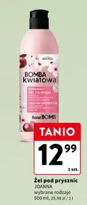 Intermarche Żel pod prysznic JOANNA Bomba Kwiatowa oferta