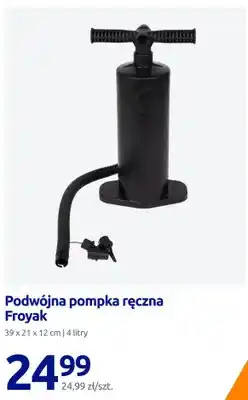 Action Podwójna pompka ręczna Froyak 39x21x12cm 4 litry oferta