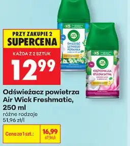 Biedronka Odświeżacz powietrza Air Wick Freshmatic oferta