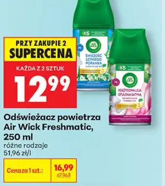 Biedronka Odświeżacz powietrza Air Wick Freshmatic oferta