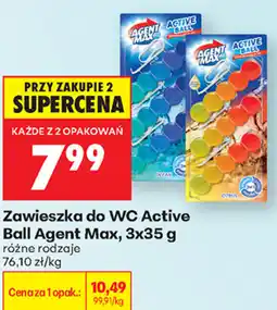 Biedronka Zawieszka do wc Active Ball Agent Max oferta